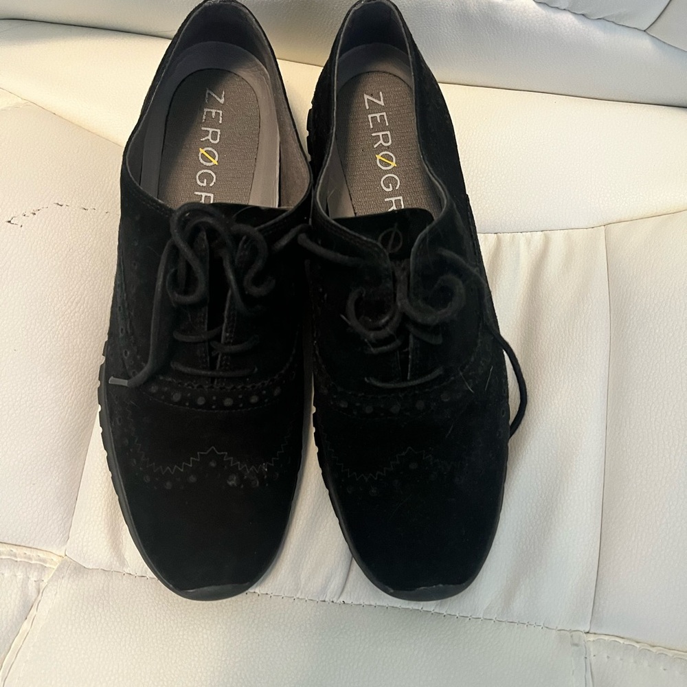 Cole Haan Women's Black Lace-Up Sneakers